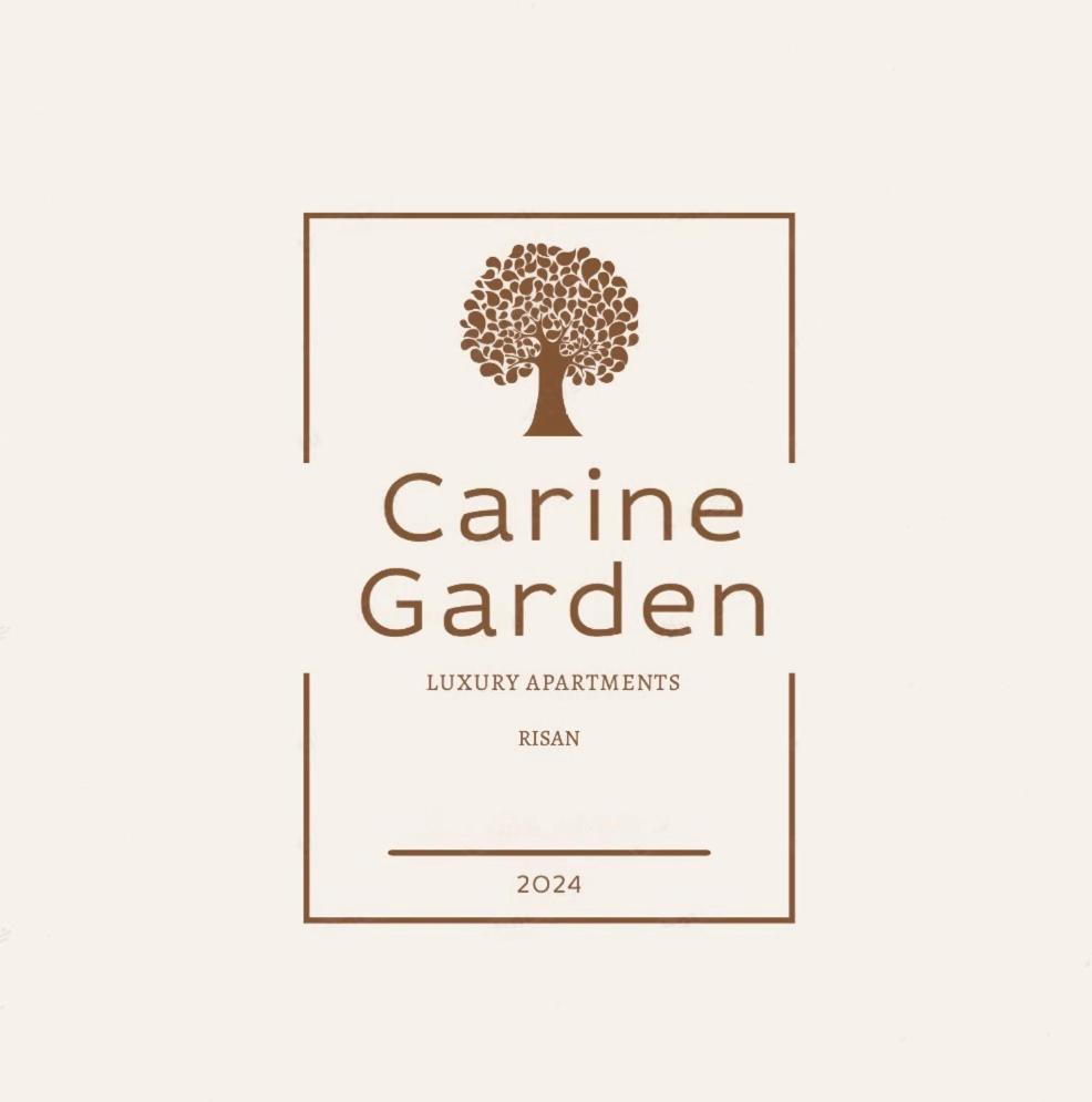 Ferienwohnung Carine Garden Risan Exterior foto
